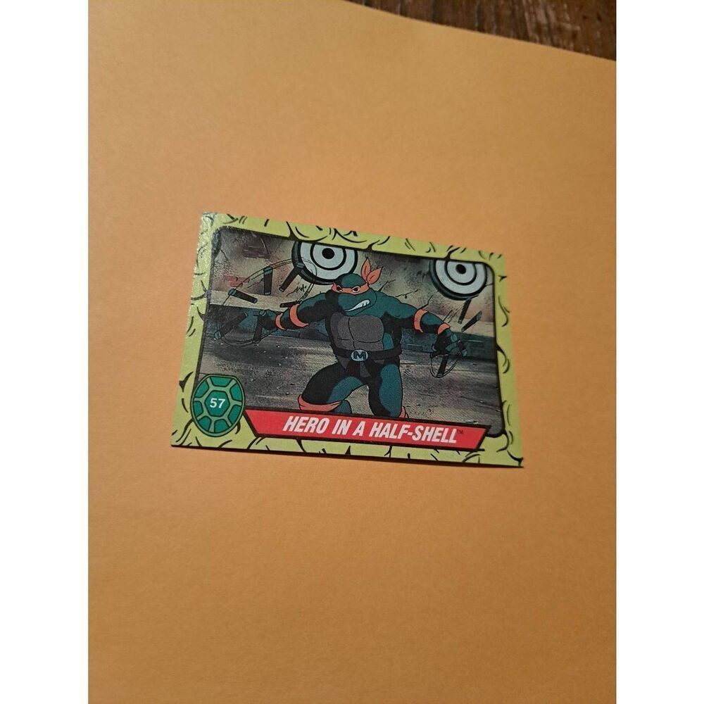 1989 Topps TMNT Trading Card 57 Teenage Mutant Ninja Turtles